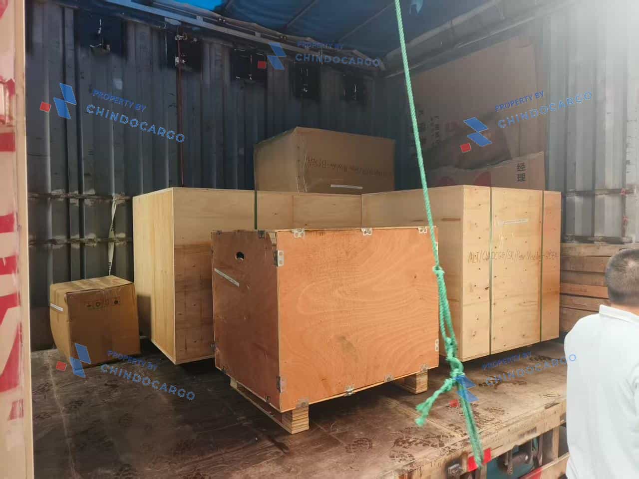 Bukti pengiriman Chindo Cargo — kiriman import China ke Indonesia #2 · Dokumentasi pengiriman customer Chindo Cargo dari China ke Indonesia.