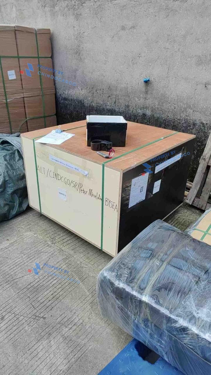 Dokumentasi kiriman barang pelanggan Chindo Cargo